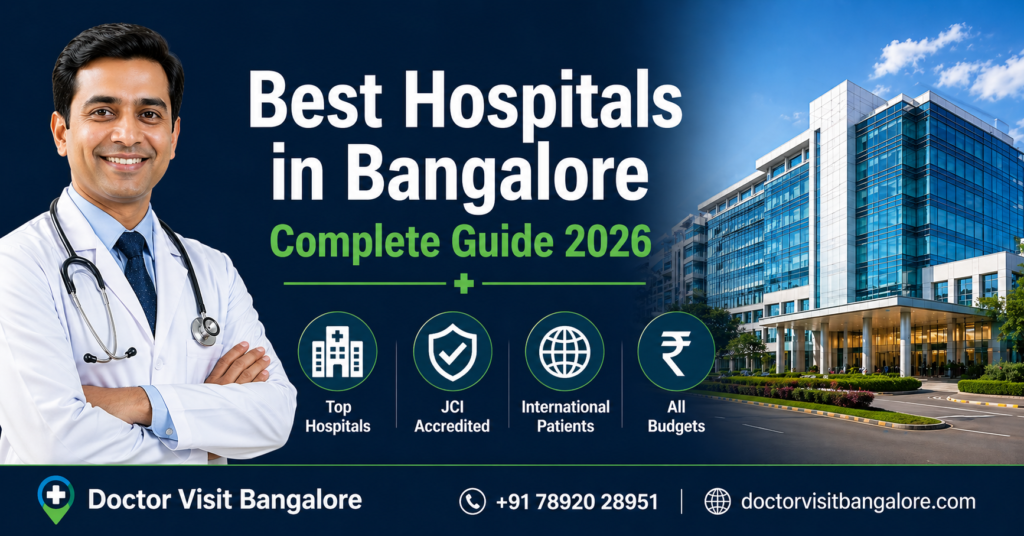 Best hospitals in Bangalore for international patients – complete guide 2026 with top hospitals, JCI accredited care, affordable treatment and medical tourism support in India