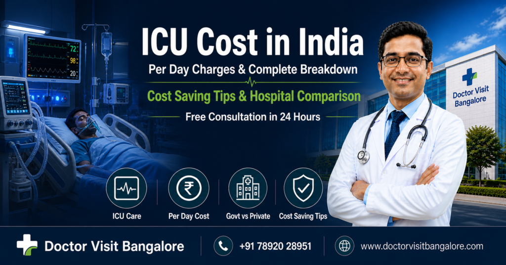 ICU Cost in India 2026 - Per Day Charges, Breakdown & Cost Saving Tips