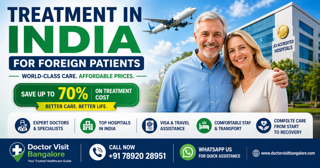 Treatment in India for foreign patients affordable medical tourism