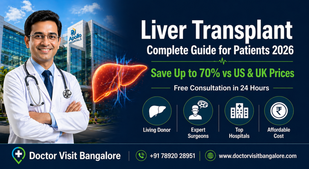 Liver transplant explained for foreign patients complete guide India with expert doctors and modern hospitals