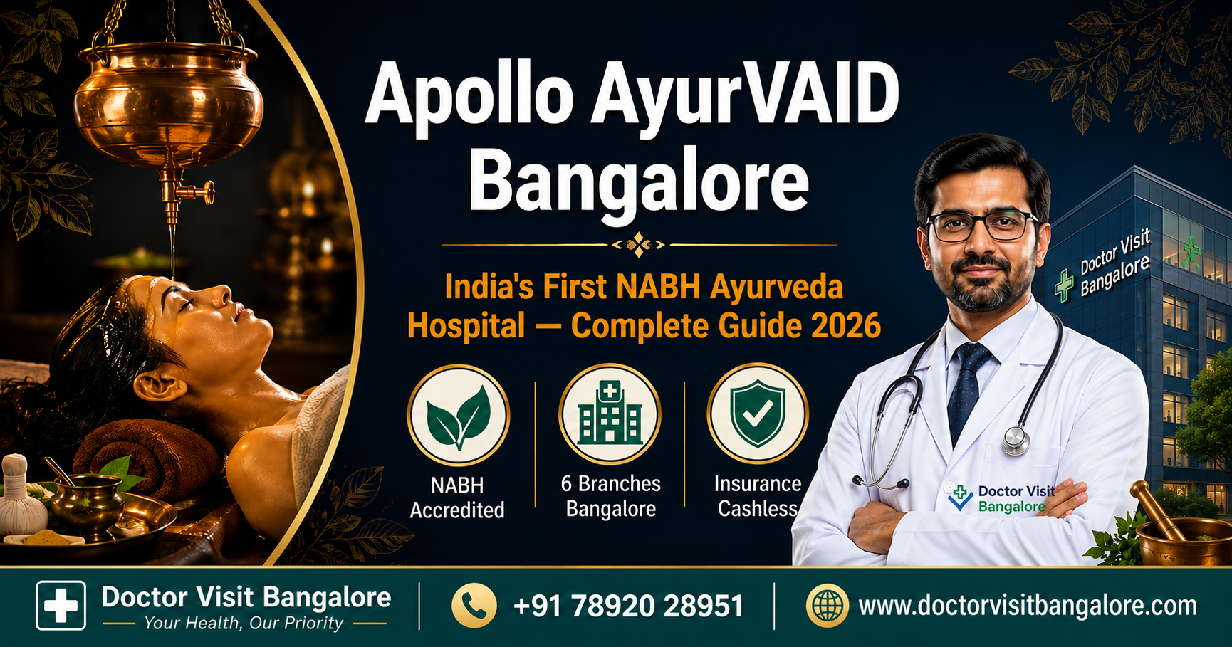 Apollo AyurVAID Bangalore 2026 — Doctor Visit Bangalore Apollo AyurVAID Bangalore — Treatments Costs Branches 2026 Complete Guide by Doctor Visit Bangalore