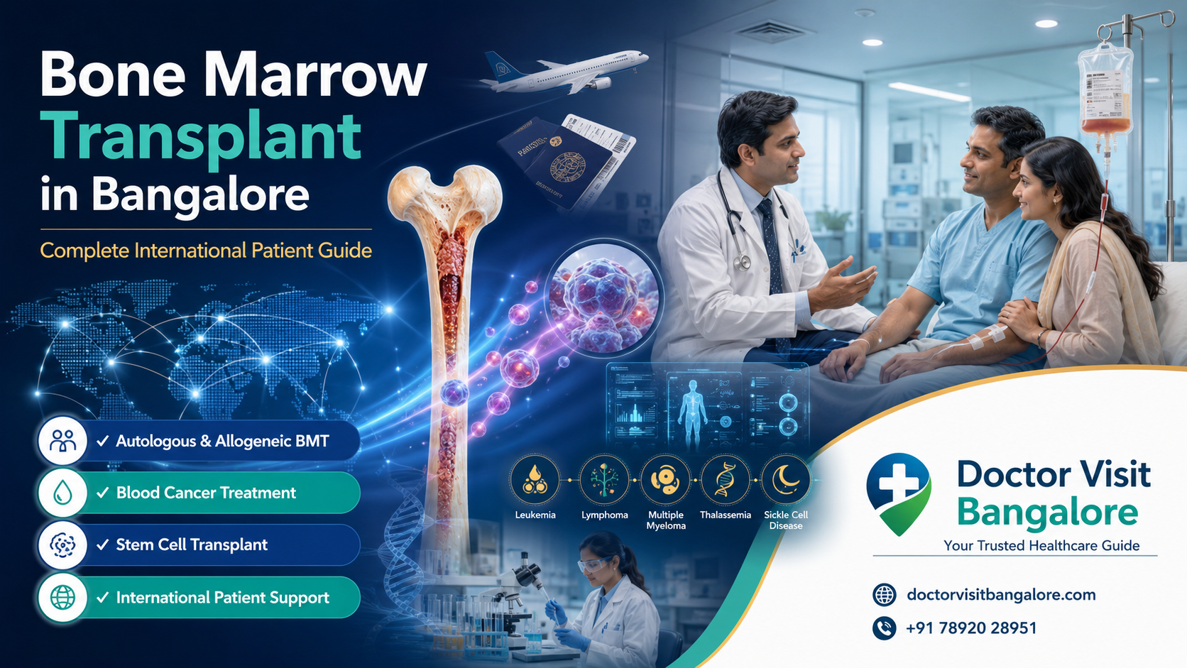 Bone Marrow Transplant in Bangalore 2026 — Doctor Visit Bangalore Bone Marrow Transplant in Bangalore — Complete International Patient Guide 2026 by Doctor Visit Bangalore
