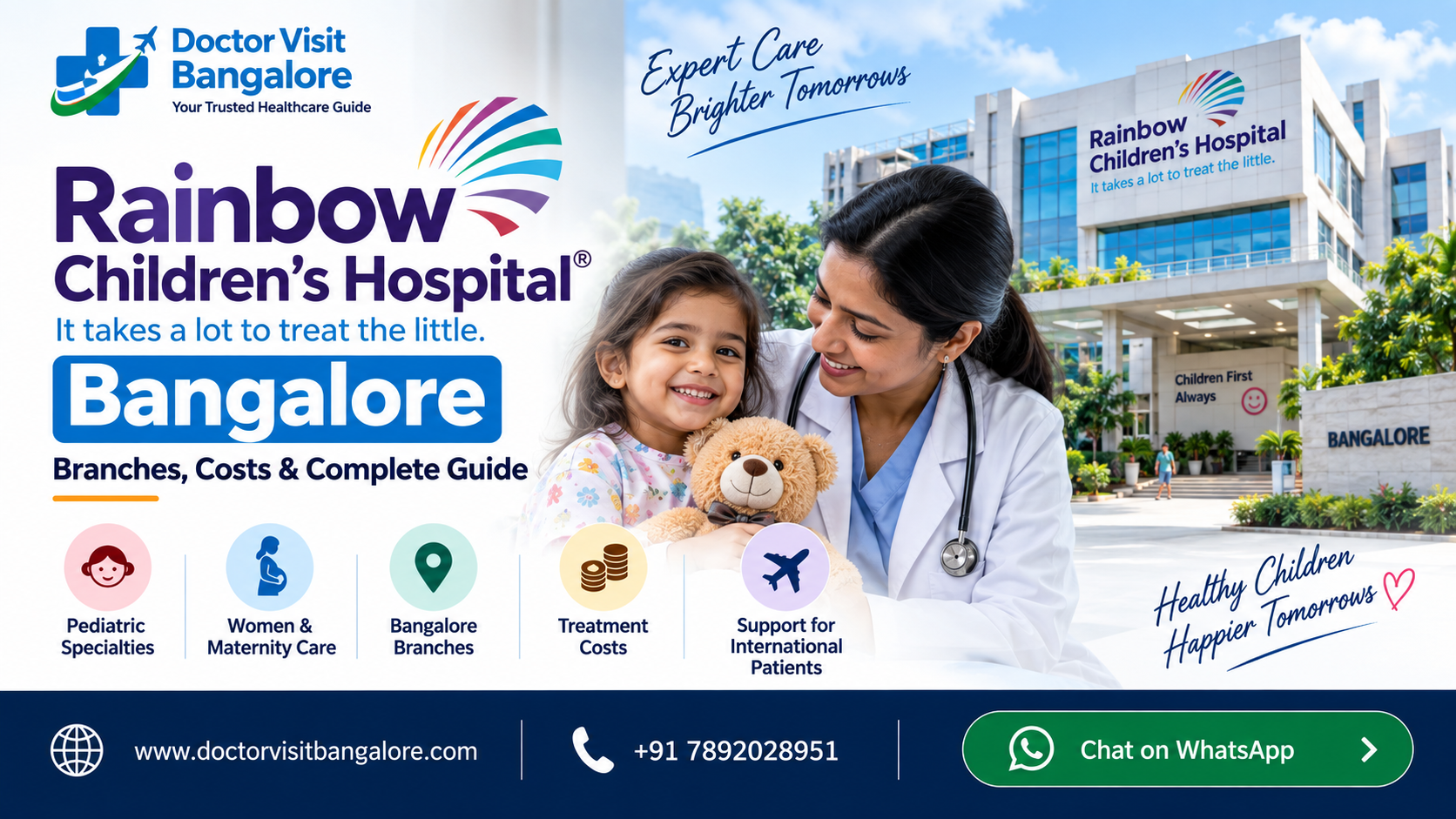 Rainbow Children’s Hospital Bangalore branches, treatment costs and pediatric care guide